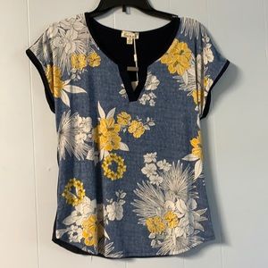 NWT Navy Blouse